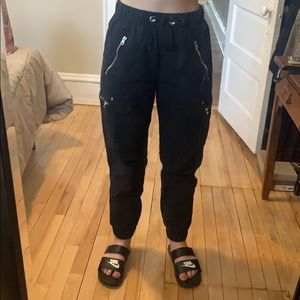 denim style joggers pant